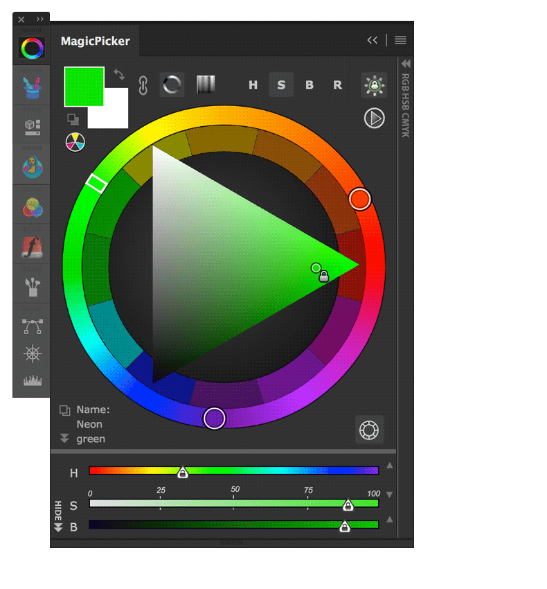 photoshop color wheel plugin
